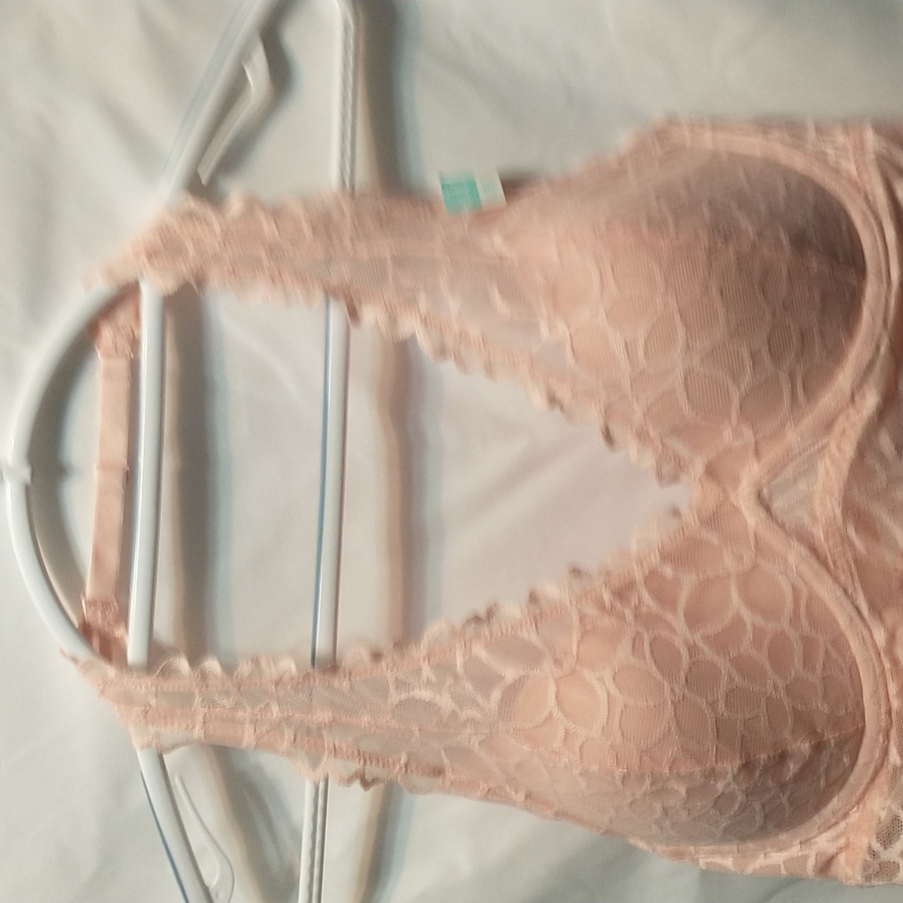 Victoria Secret Pink lace halter bra